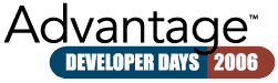 Advantage Developer Days 2004